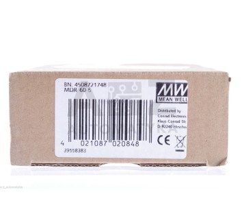 MW MEAN WELL MDR-60-5 MDR605  ! NEW !