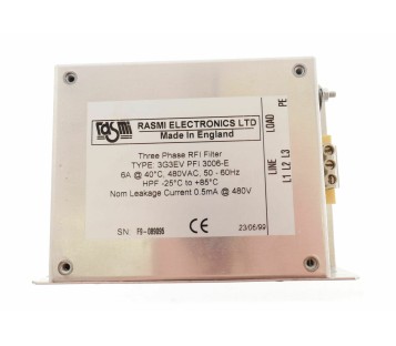 RASMI 3G3EV PFI 3006-E RFI FILTER 