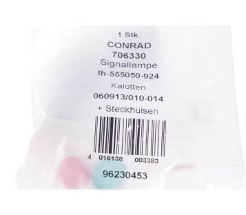 CONRAD 706330 TH-555050-924 060913/010-014 96230453  ! NEW ! 