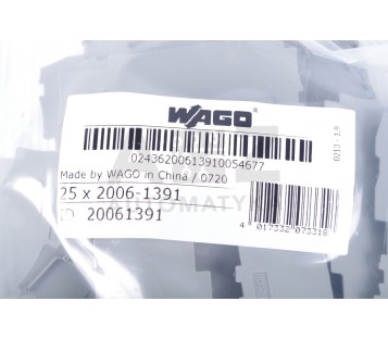 WAGO 2006-1391 20061391 20061391 ! 100pcs ! NEW !