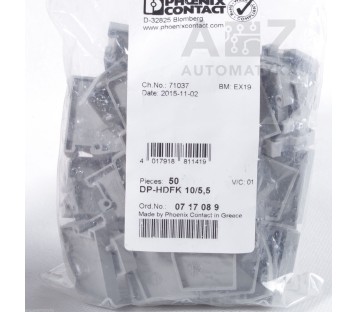 PHOENIX CONTACT DP-HDFK 10/5,5 0717089 Spacer plate ! 50PCS ! NEW!