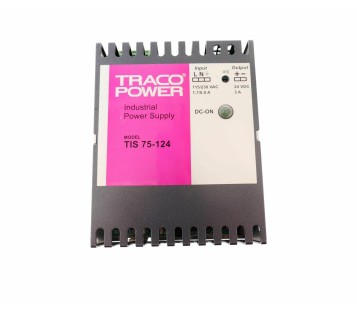 TRACO POWER TIS 75-124 TIS75124 24VDC 3A POWER SUPPLY ! NEW !