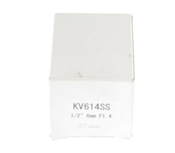 TV LENS 1/2" 35MM KV614SS 35MM 1:2 C 2/3 M25.5 ! NEW ! 