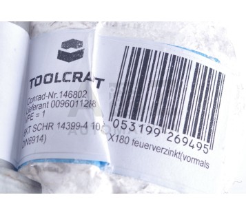 TOOLCRAFT PEINER 10.9 146802 14399 ! NEW ! 