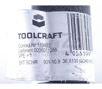 TOOLCRAFFT 119492 36 X 130 ! 5PCS ! NEW ! 