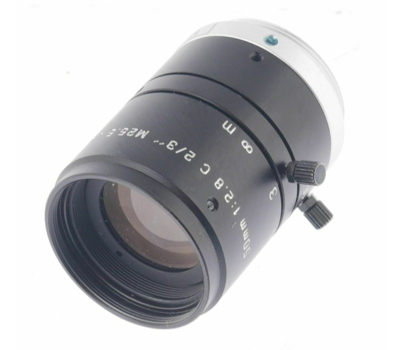 50MM 1:2.8 C 2/3" M25.5 TV LENSE  ! NEW ! 