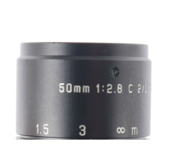 50MM 1:2.8 C 2/3" M25.5 TV LENSE  ! NEW ! 