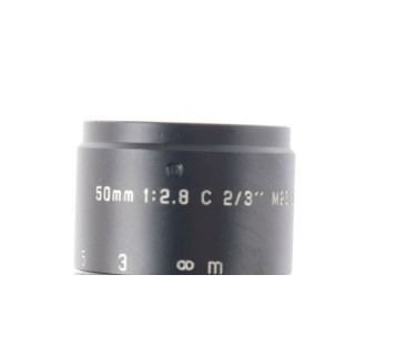 50MM 1:2.8 C 2/3" M25.5 TV LENSE  ! NEW ! 