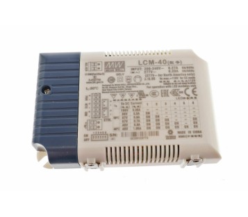 MEAN WELL LCM-40 LCM40 40W MULTIPLE STAGE LED DRIVER ! NEW !