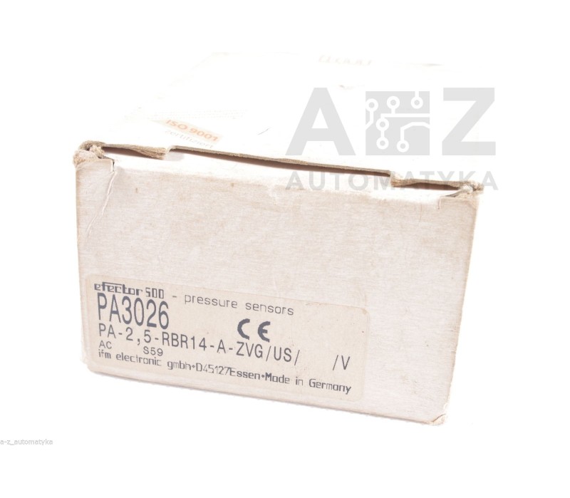 IFM EFECTOR 500 PA3026 PA-2,5-RBR14-A-ZVG/US/  /V  PA25RBR14AZVGUS  V ! NEW !
