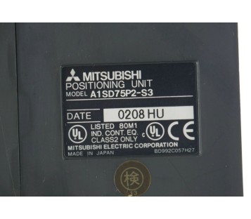 MITSUBISHI A1SD75P2-S3 A1SD75P2S3 POSITIONING UNIT