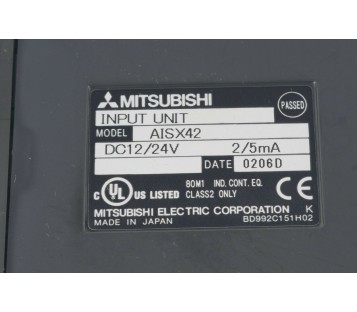 MITSUBISHI A1SX42 AISX42 INPUT UNIT 