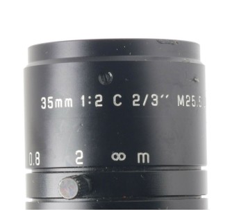 35MM 1:2 C 2/3" M25.5 TV LENS