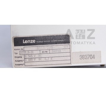 LENZE BRAKING CHOPPER 630 6033-G.2C 340918