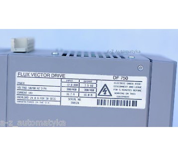 DynamAx Flux Vector Drive DF750 DF 750  12.0KVA 7.5kW