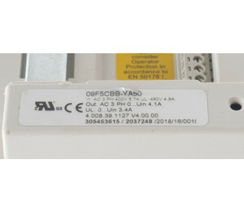 KEB F5 09F5CBB-YA50 09.F5.CBB-YA50 09F5CBBYA50