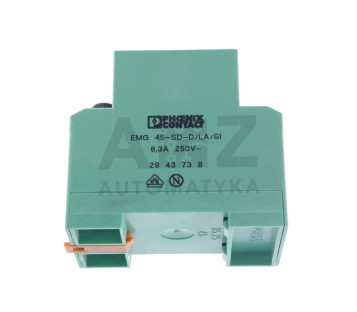 PHOENIX CONTACT  EMG 45-SD-D/LA/SI   EMG45SDDLASI 6,3A Socket DIN Rail Mountable