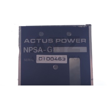ACTUS POWER NPSA-G NPSAG 