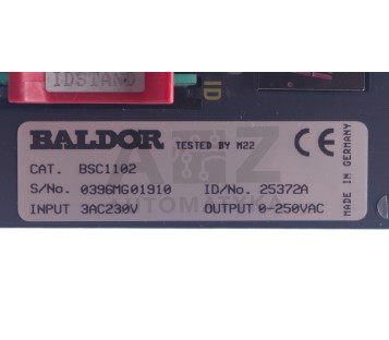 BALDOR BSC1102  25372A 