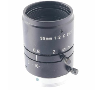 35 MM 1:2 C 2/3" M25.5 JAPAN TV LENSE 