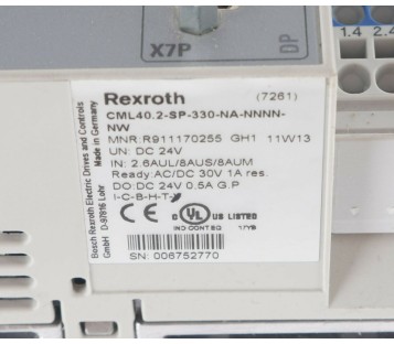 REXROTH CML40.2-SP-330-NA-NNNN-NW R911170255 