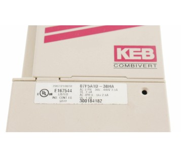 KEB 07F5A1D-3BHA 07F5A1D3BHA 07.F5.A1D-3BHA