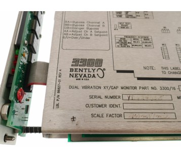 BENTLY NEVADA 3300/16 XY/GAP 330016 XYGAP