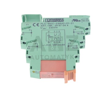 PHOENIX CONTACT PLC-BSC-230UC/21-21 PLCBSC230UC2121 2967044 ! 3PCS ! 
