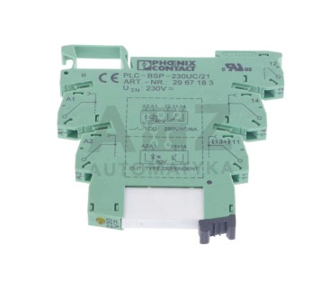 PHOENIX CONTACT PLC-BSP-230UC/21 PLCBSP230UC21 2967183 + 2961118  ! 2PCS ! 