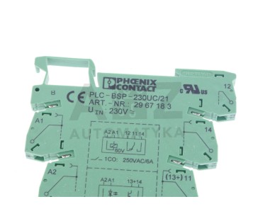 PHOENIX CONTACT PLC-BSP-230UC/21 PLCBSP230UC21 2967183 + 2961118  ! 2PCS ! 