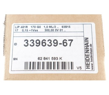 HEIDENHAIN 339639-67 LIP 481R 170 G0 1,0 ML/2 93S15 33963967  ! NEW ! 