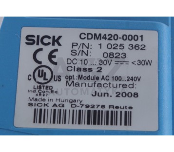 SICK CDM420-0001 CDM4200001 1025362 