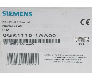 SIEMENS 6GK1110-1AA00 5GK11101AA00 INDUSTRIAL ETHERNET ! NEW ! 