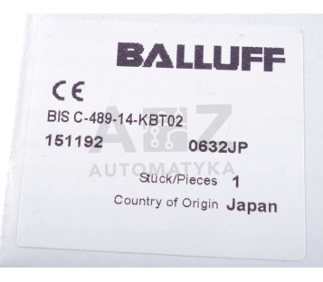 BALLUFF BIS C-489-14-KBT02 BISC48914KBT02 151192 0632JP ID-CONTROLLER CC ! NEW !