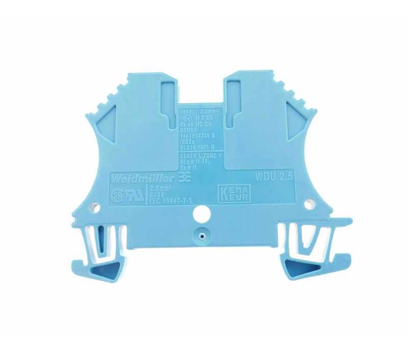 WEIDMULLER 1020080000 WDU 2.5BL WDU25BL 100PCS ! NEW !