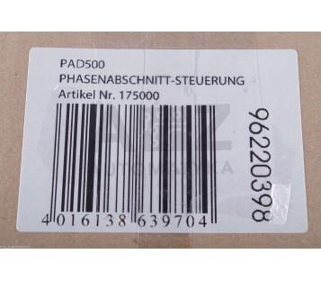 PAD500 PHASENABSCHNITT-STEUERUNG 175000 96220398 ! NEW !