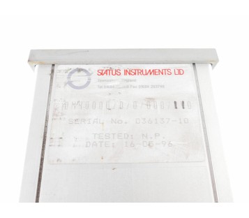 STATUS INSTRUMENTS DM4000U/0/0/000/110 DM4000