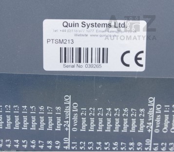 QUIN IN CONTROL SYSTEMS QMOTION TWO PTSM213