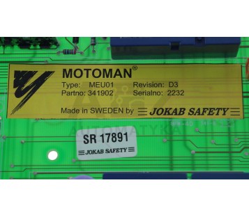 MOTOMAN  JOKAB SAFETY MEU01 341902