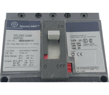 GE GENERAL ELECTRIC SEDA36AN0100 