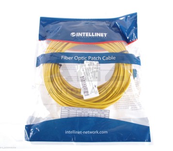 INTELLINET FIBER OPTIC PATCH CABLE  SM LC/LC 9/125UM OS2 20M LSZH ! NEW !