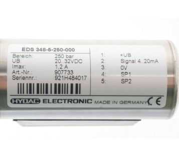 HYDAC EDS 348-5-250-000 EDS3485250000 907733  ! NEW ! 