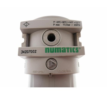 NUMATICS 34207002 -10 + 50 C 17,5BAR / 250 PSI