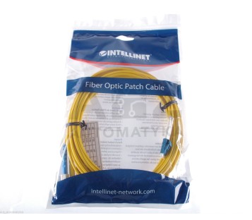 INTELLINET FIBER OPTIC PATCH CABLE SM ST/LC 9/125UM OS2 5M LSZH   ! 6PCS ! NEW !