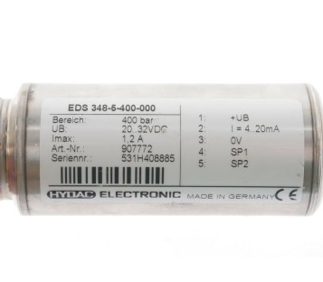 HYDAC EDS 348-5-400-000 EDS3485400000 907772 ! NEW ! 