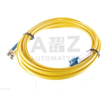 INTELLINET FIBER OPTIC PATCH CABLE SM ST/LC 9/125UM OS2 5M LSZH   ! 6PCS ! NEW !