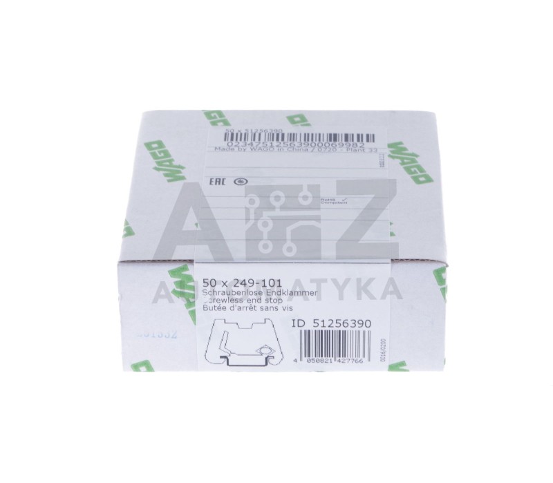 WAGO 249-101 249101 SCREWLESS END STOP ! 50PCS ! NEW !