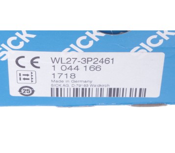 SICK WL27-3P2461 WL273P2461 1044166  ! new !
