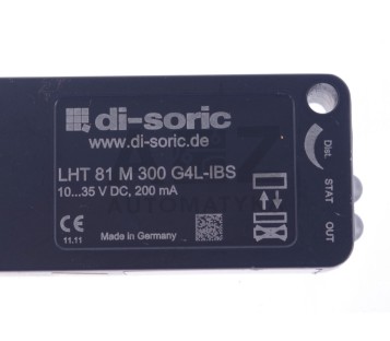 DI-SORIC DISORIC LHT 81 M 300 G4L-IBS  LHT81M300G4L-IBS  Laser Diffuse Sensor 