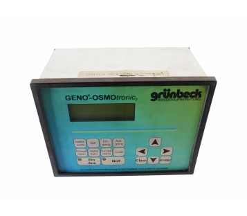 GRUNBECK MK10 GENO-OSMOTRONIC GENOOSMOTRONIC OPERATOR PANEL
